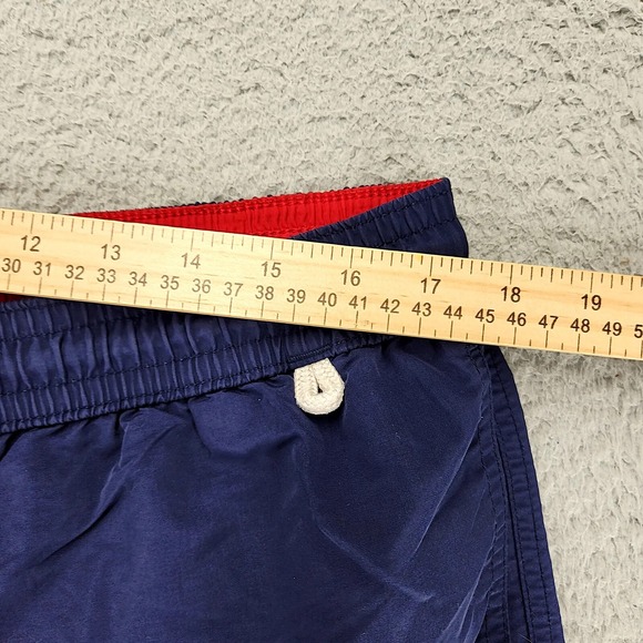 Polo Ralph Lauren Shorts Mens XL‎ Blue lined Swim Truck Red Pony Lined Outdoors - Picture 9 of 11